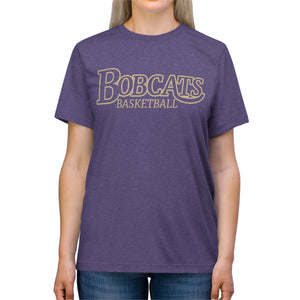 Bobcats Basketball 001 Unisex Adult Tee