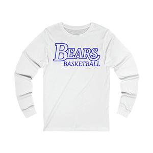 Bears Basketball 001 Adult Long Sleeve Tee