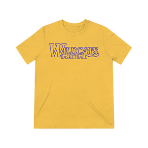 Wildcats Basketball 001 Unisex Adult Tee