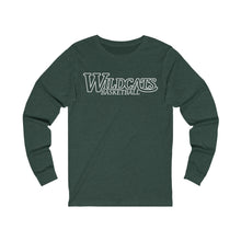 Load image into Gallery viewer, Wildcats Basketball 001 Adult Long Sleeve Tee