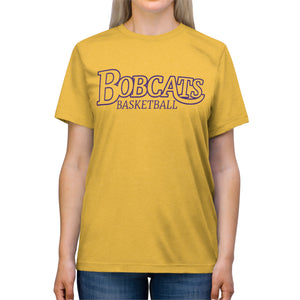 Bobcats Basketball 001 Unisex Adult Tee