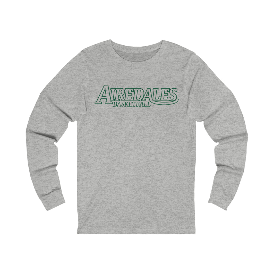 Airedales Basketball 001 Adult Long Sleeve Tee
