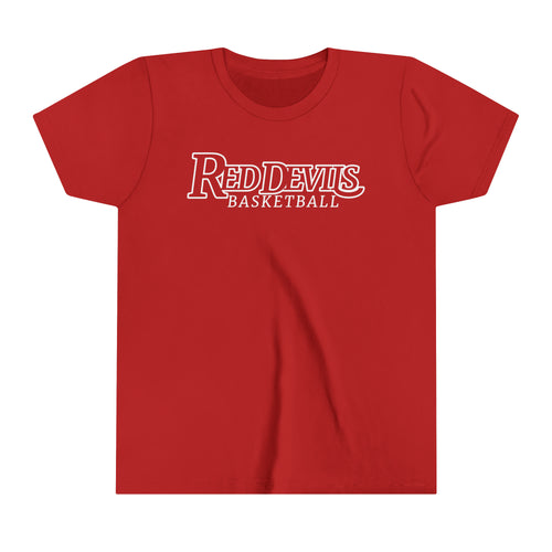 Red Devils Basketball 001 Youth Tee
