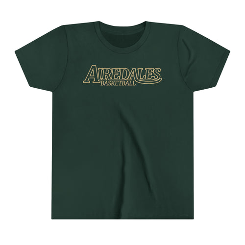 Airedales Basketball 001 Youth Tee