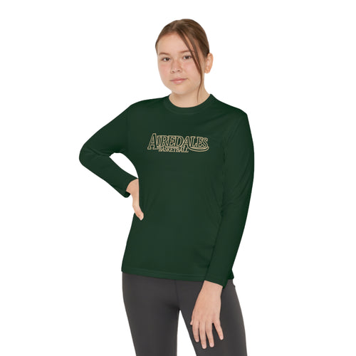 Airedales Basketball 001 Youth Long Sleeve Tee