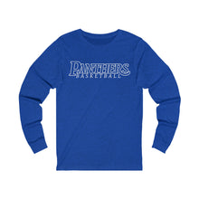 Load image into Gallery viewer, Panthers Basketball 001 Adult Long Sleeve Tee
