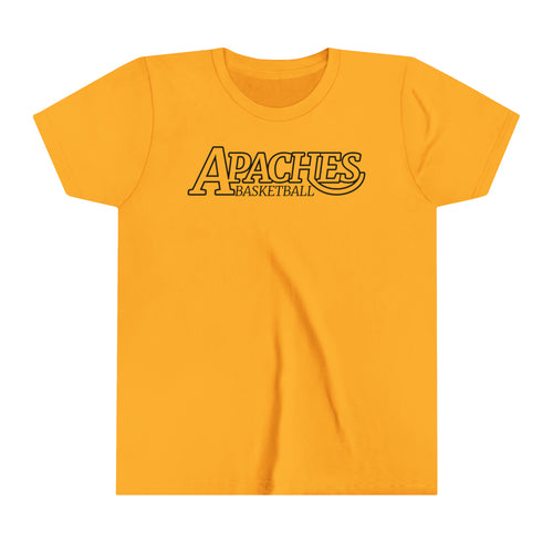 Apaches Basketball 001 Youth Tee