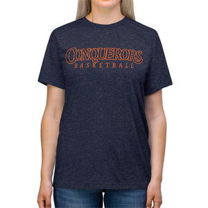 Conquerors Basketball 001 Unisex Adult Tee