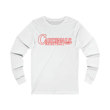 Load image into Gallery viewer, Cardinals Basketball 001 Adult Long Sleeve Tee