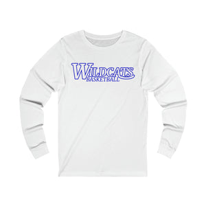 Wildcats Basketball 001 Adult Long Sleeve Tee