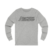 Load image into Gallery viewer, Apaches Basketball 001 Adult Long Sleeve Tee