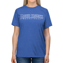 Load image into Gallery viewer, River Hawks Basketball 001 Unisex Adult Tee