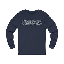 Load image into Gallery viewer, Spartans Basketball 001 Adult Long Sleeve Tee
