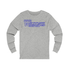 Load image into Gallery viewer, Charging Wildcats Basketball 001 Adult Long Sleeve Tee