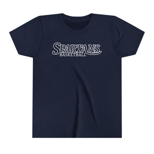 Spartans Basketball 001 Youth Tee