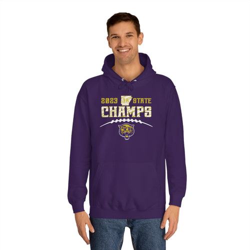 Booneville Bearcats 2023 3A State Football Champions Unisex Adult Hoodie