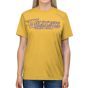Wildcats Basketball 001 Unisex Adult Tee