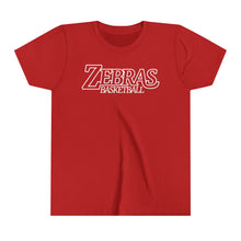Load image into Gallery viewer, Zebras Basketball 001 Youth Tee