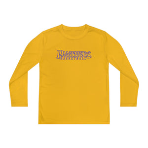 Panthers Basketball 001 Youth Long Sleeve Tee