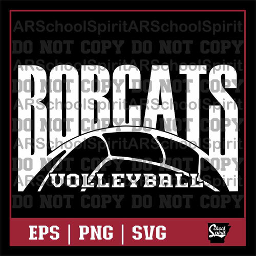 Bobcats Volleyball Design