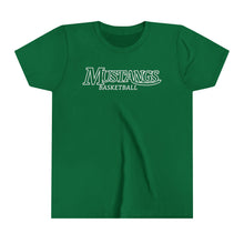 Load image into Gallery viewer, Mustangs Basketball 001 Youth Tee