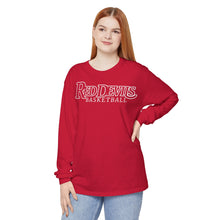 Load image into Gallery viewer, Red Devils Basketball 001 Adult Long Sleeve Tee