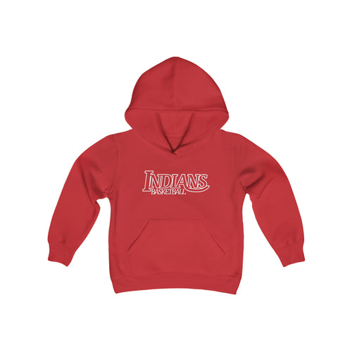 Indians Basketball 001 Youth Hoodie