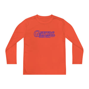 Gators Basketball 001 Youth Long Sleeve Tee