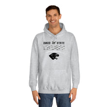 Load image into Gallery viewer, Bigelow Panthers 2023 2A State Football Champions Unisex Adult Hoodie