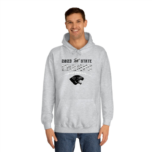 Bigelow Panthers 2023 2A State Football Champions Unisex Adult Hoodie