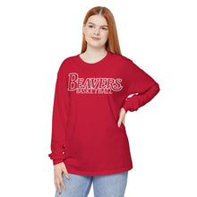 Load image into Gallery viewer, Beavers Basketball 001 Adult Long Sleeve Tee