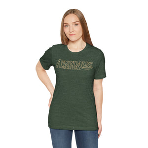 Airedales Basketball 001 Unisex Adult Tee