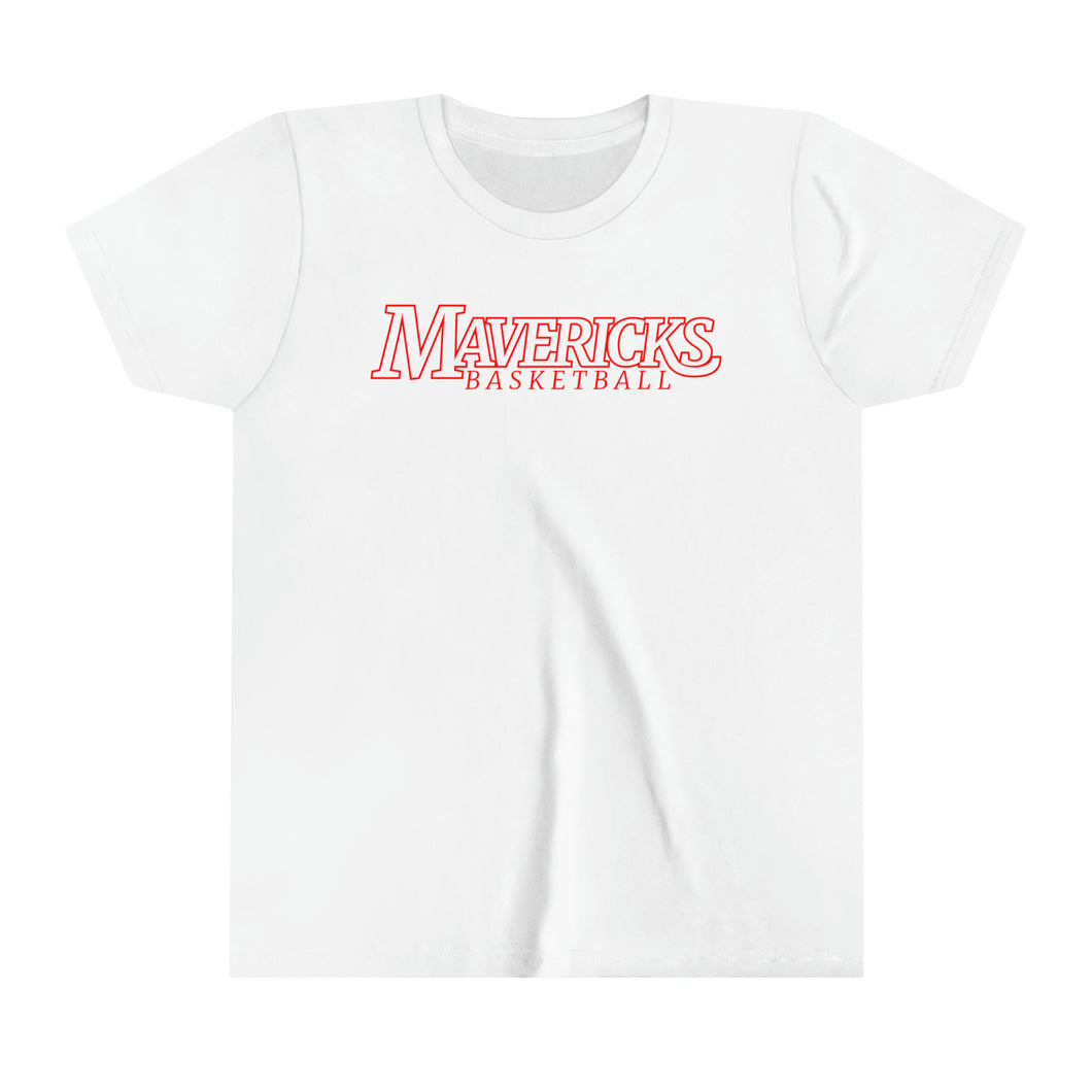 Mavericks Basketball 001 Youth Tee