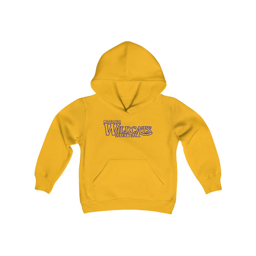 Charging Wildcats Basketball 001 Youth Hoodie