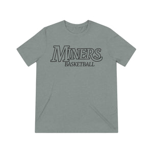 Miners Basketball 001 Unisex Adult Tee