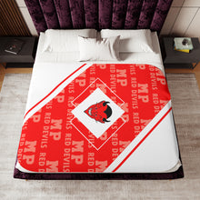 Load image into Gallery viewer, Mountain Pine Red Devils Plush Blanket