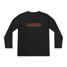 Load image into Gallery viewer, Longhorns Basketball 001 Youth Long Sleeve Tee