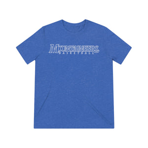 Mountaineers Basketball 001 Unisex Adult Tee