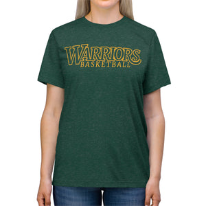 Warriors Basketball 001 Unisex Adult Tee