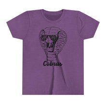 Load image into Gallery viewer, Game Day Glasses Cobras Youth Tee