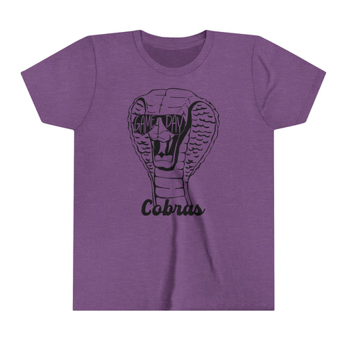 Game Day Glasses Cobras Youth Tee