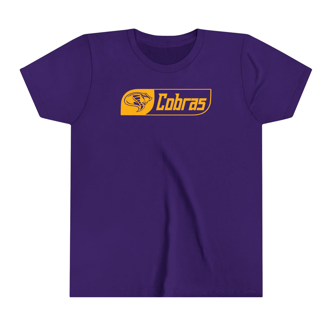 Fountain Lake Cobras Football 004 Youth Short Sleeve Tee