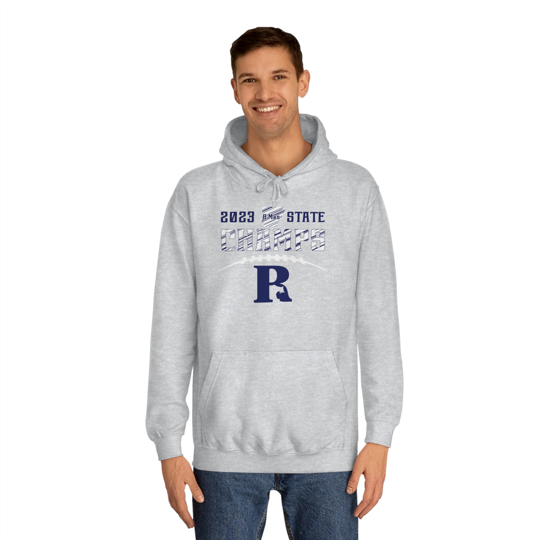 Rector Cougars 2023 State Football Champions Unisex Adult Hoodie