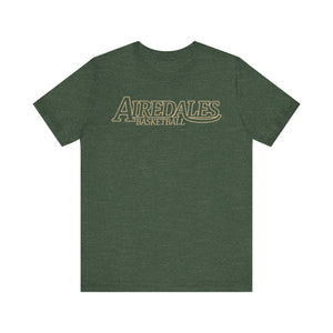 Airedales Basketball 001 Unisex Adult Tee