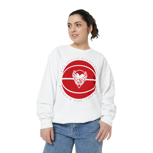 Red Devils Basketball 003 Comfort Colors Sweatshirt