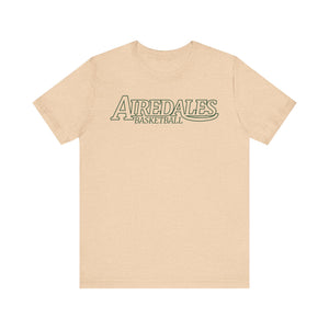 Airedales Basketball 001 Unisex Adult Tee