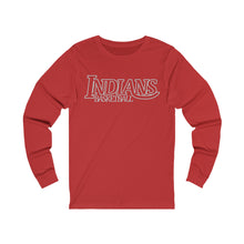 Load image into Gallery viewer, Indians Basketball 001 Adult Long Sleeve Tee