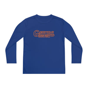 Gators Basketball 001 Youth Long Sleeve Tee