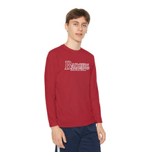 Load image into Gallery viewer, Badgers Basketball 001 Youth Long Sleeve Tee
