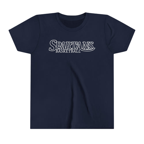 Spartans Basketball 001 Youth Tee